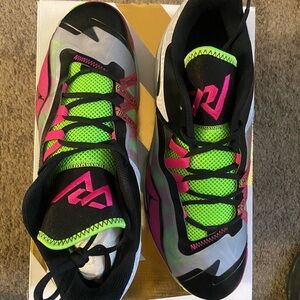 Jordan Athletic Shoes - Black, Pink, Green